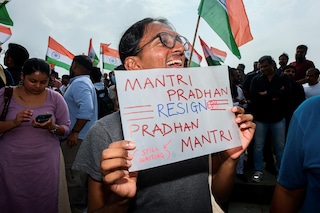 India's Cockroach Janata Party protests