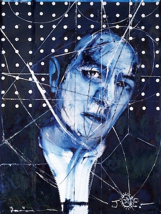 ‘Destroy’ Joe Strummer by Damien Hirst