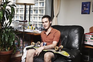 Polo shirt by Raf Simons for Fred Perry; Shorts fr