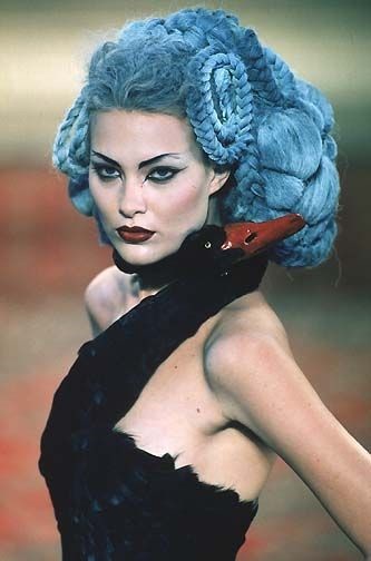 Chic As F**k — Shalom Harlow at Givenchy Haute Couture by