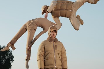 Burberry models fly (not run) through fields of wheat | Dazed