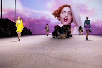 SOPHIE just serenaded the audience at Louis Vuitton's SS20 show