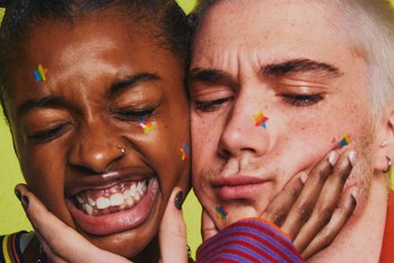 Amandla Stenberg & Brandon Flynn celebrate Pride with Calvin Klein