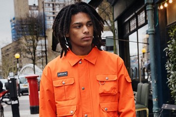 Adidas spzl shop orange jacket