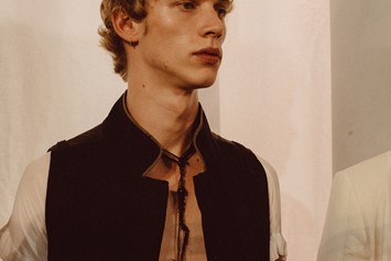 Romance reigns at Ann Demeulemeester Menswear | Dazed