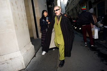 London Fashion Week Street Style SS24 by Yu Fujiwara