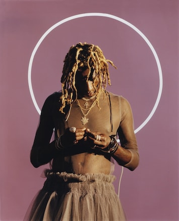 young thug dress Costume Machine washable Watch Young Thug's First Reaction