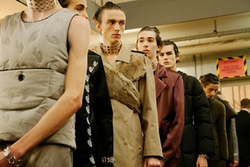 Up close with J.W. Anderson’s urban vampires Menswear | Dazed