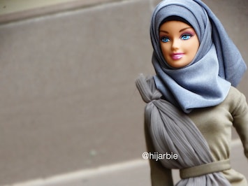 islamic hijab barbie doll