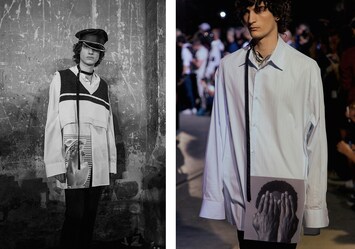 Raf Simons takes on the S&M style of Robert Mapplethorpe Menswear