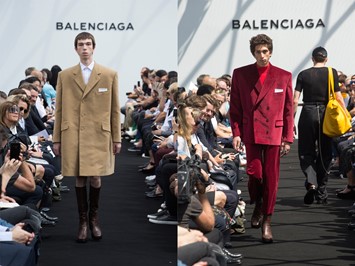 What happened at Demna Gvasalia s Balenciaga menswear debut Menswear Dazed