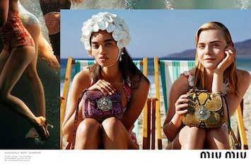 Elle Fanning stars in Miu Miu's new beachside campaign | Dazed