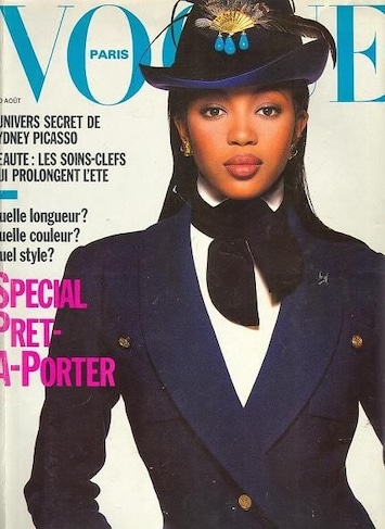 Naomi discusses how Saint Laurent got her French Vogue cover | Dazed