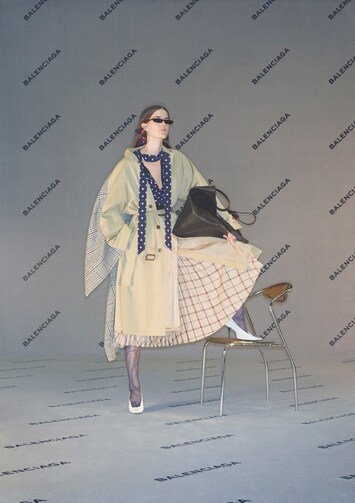 That Balenciaga logo carpet is back | Dazed