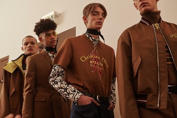 90s tribal prints are back for AW18 at Dior Homme | Dazed