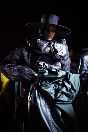 Marc Jacobs' 80s meets dark glamour show closes NYFW Womenswear