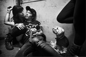Anarchic photos show life inside of a Brooklyn bike club | Dazed