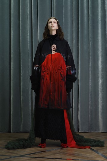 Undercover made a Suspiria-inspired coat with Tilda Swinton Undercover made a Suspiria-inspired coat with Tilda Swinton