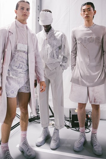 Dior SS20 looked like it had been dug up from a futuristic world Menswear Dazed