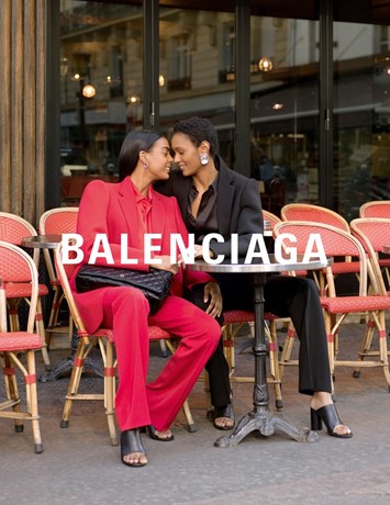 Balenciaga s latest campaign stars Real life Parisian lovers Dazed