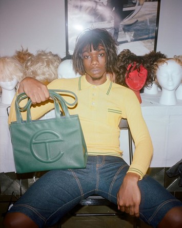 Telfar global bag sale