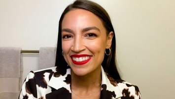 AOC calls out the patriarchy while doing her make up Dazed