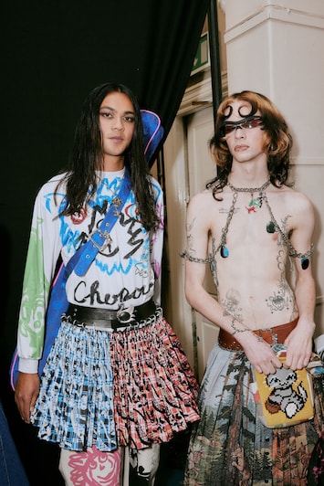 Chopova Lowena on their ecstatic, pageant-meets-pitch runway debut