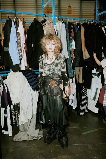 Photos from the feral frontlines of the Dover Street Market archive sale Dazed