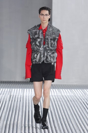Prada's xenomorph shirt is the best look of SS24 so far