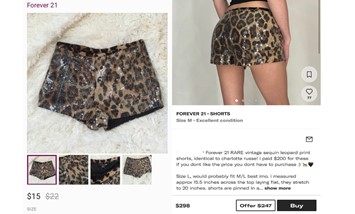 Foreva young leopard print skirt hotsell