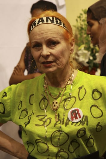 VIVIENWEST WOOD GOLD LABEL 本人期 New and unused] Vivienne Westwood Japanese genuine product