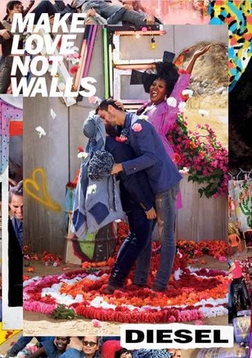Diesel Make Love Not Walls Campaign 2