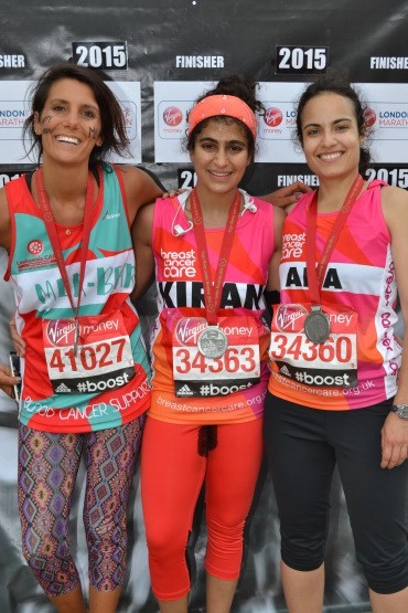 Kiran Gandho marathon