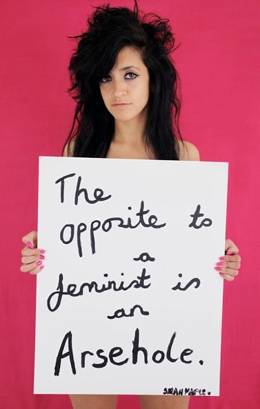 Sarah Maple - The Opposite to a Feminist is an Asshole 7