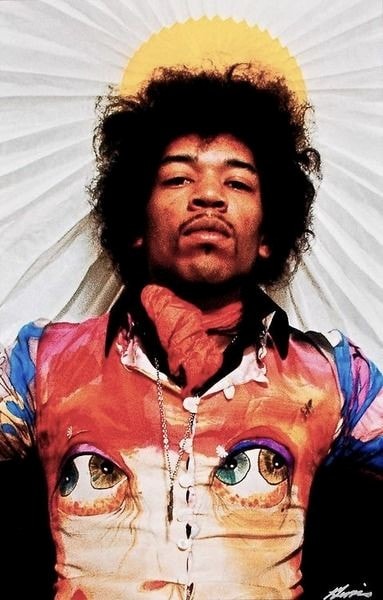 Top 10 70s icons Jimi Hendrix 10