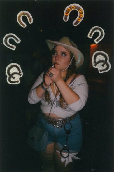 HorsegiirL street style Hayfever rave 18