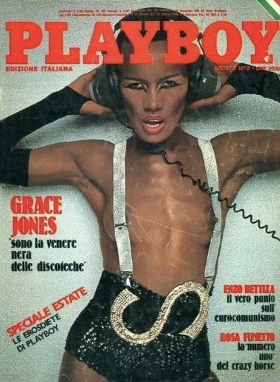 Grace Jones in Playboy