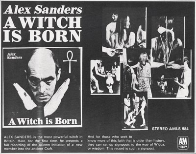 Alex Sanders&#39; A Witch is Born advert 4