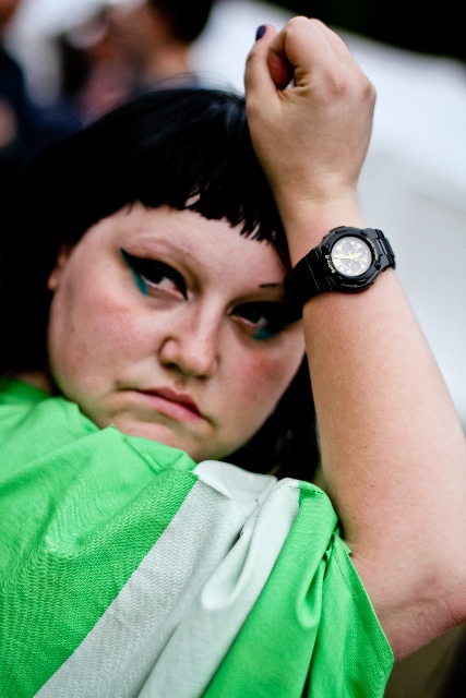 Beth Ditto wore the Baby G Black Star 22