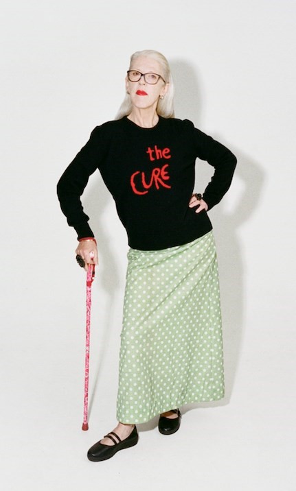 Indie knit label HADES collabed with The Cure&#39;s Robert Smith