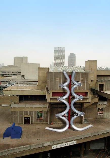 Mock up for Carsten Holler, Isomeric Slides, 2015 5