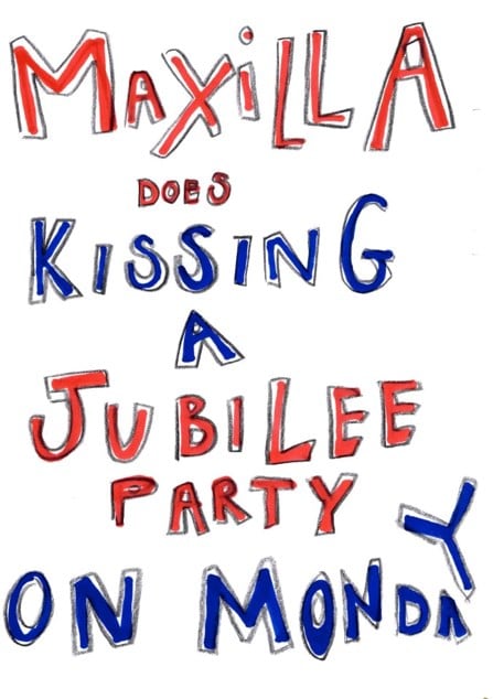 MAXILLA, five years of flyers, Lotte Andersen, Dazed 27