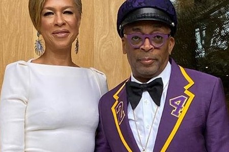 Spike Lee pays tribute to Kobe Bryant with custom Oscars suit