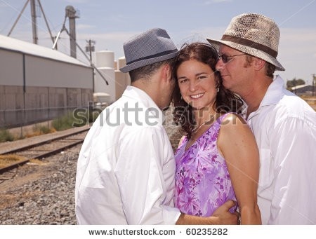stock-photo-woman-with-two-men-representing-a-roma 13