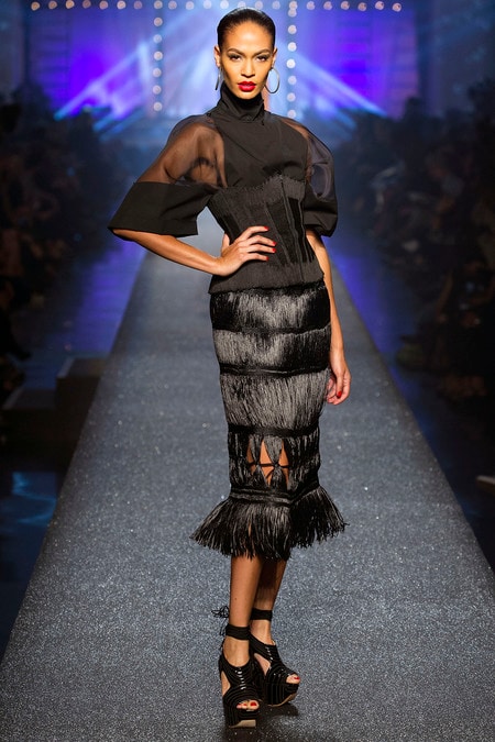 Joan Smalls as Sade, Jean Paul Gaultier Womenswear 4