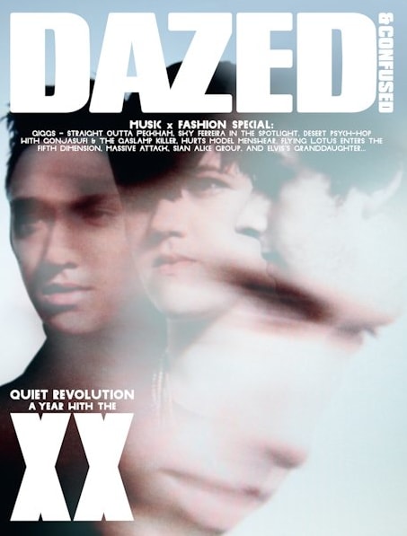 Dazed &amp; Confused April 2010 issue. The xx. Photogr 1