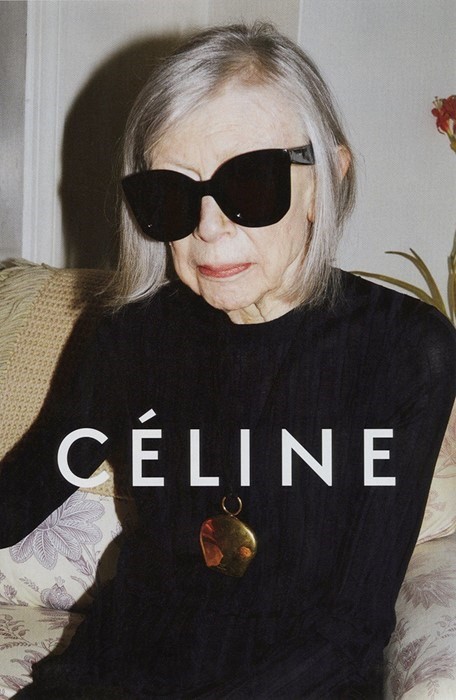 joan didion Photography by Juergen Teller, C&#233;line sunglasses