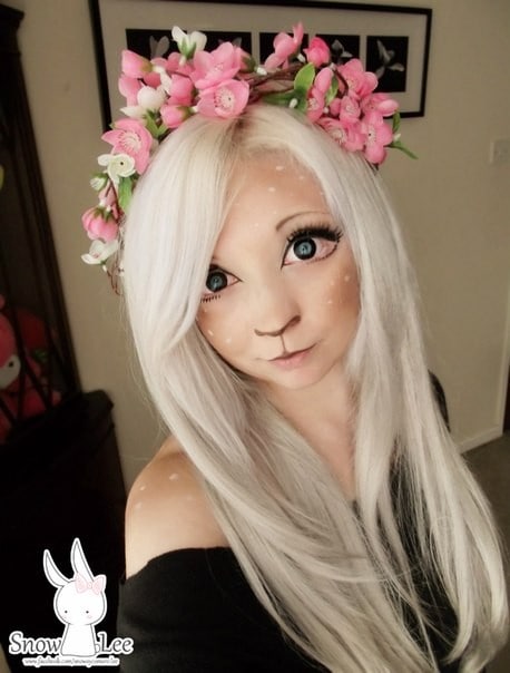 Deer Makeup by snowlee123 5