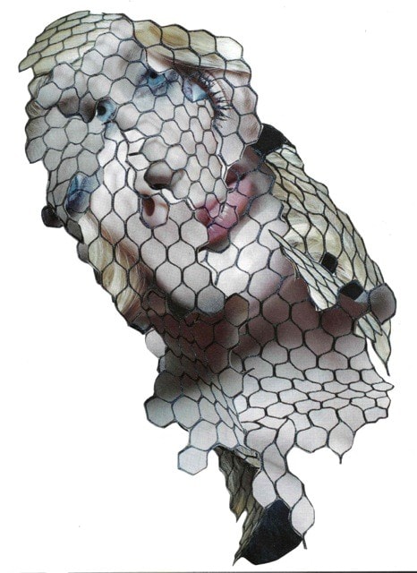 Nico Vascellari‏&#39;s collages for MSGM, Dazed Digital 2