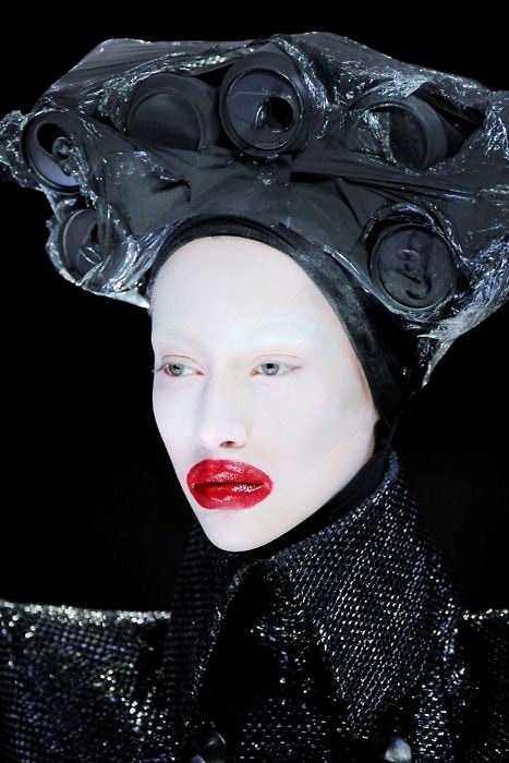 Alexander McQueen beauty looks, Dazed Digital 20